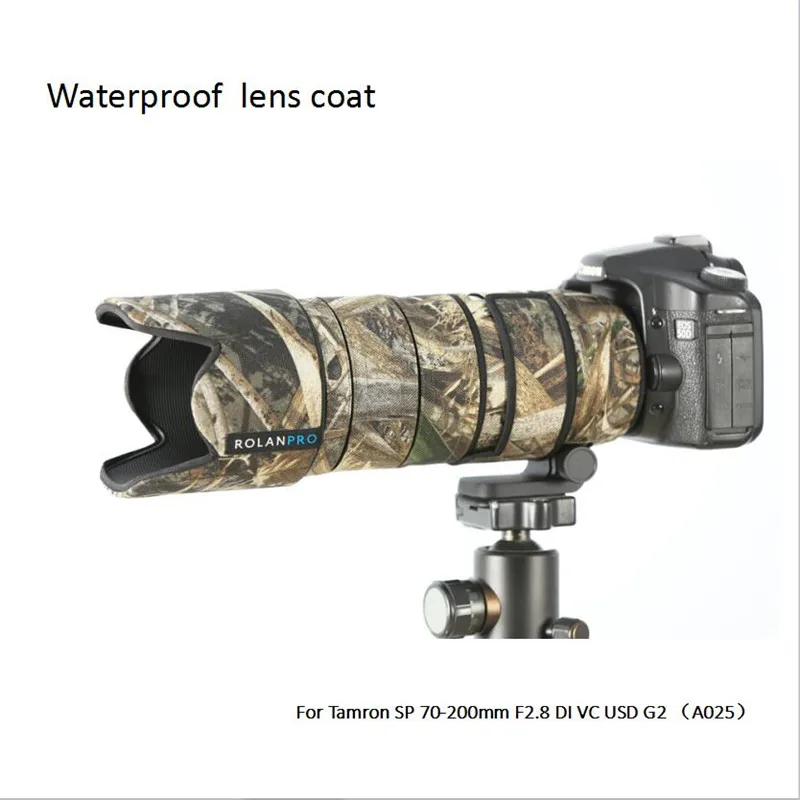 

2018 new lens coat waterproof camouflage for Tamron SP 70-200mm F/2.8 VC Di USD G2 A025 fs0019