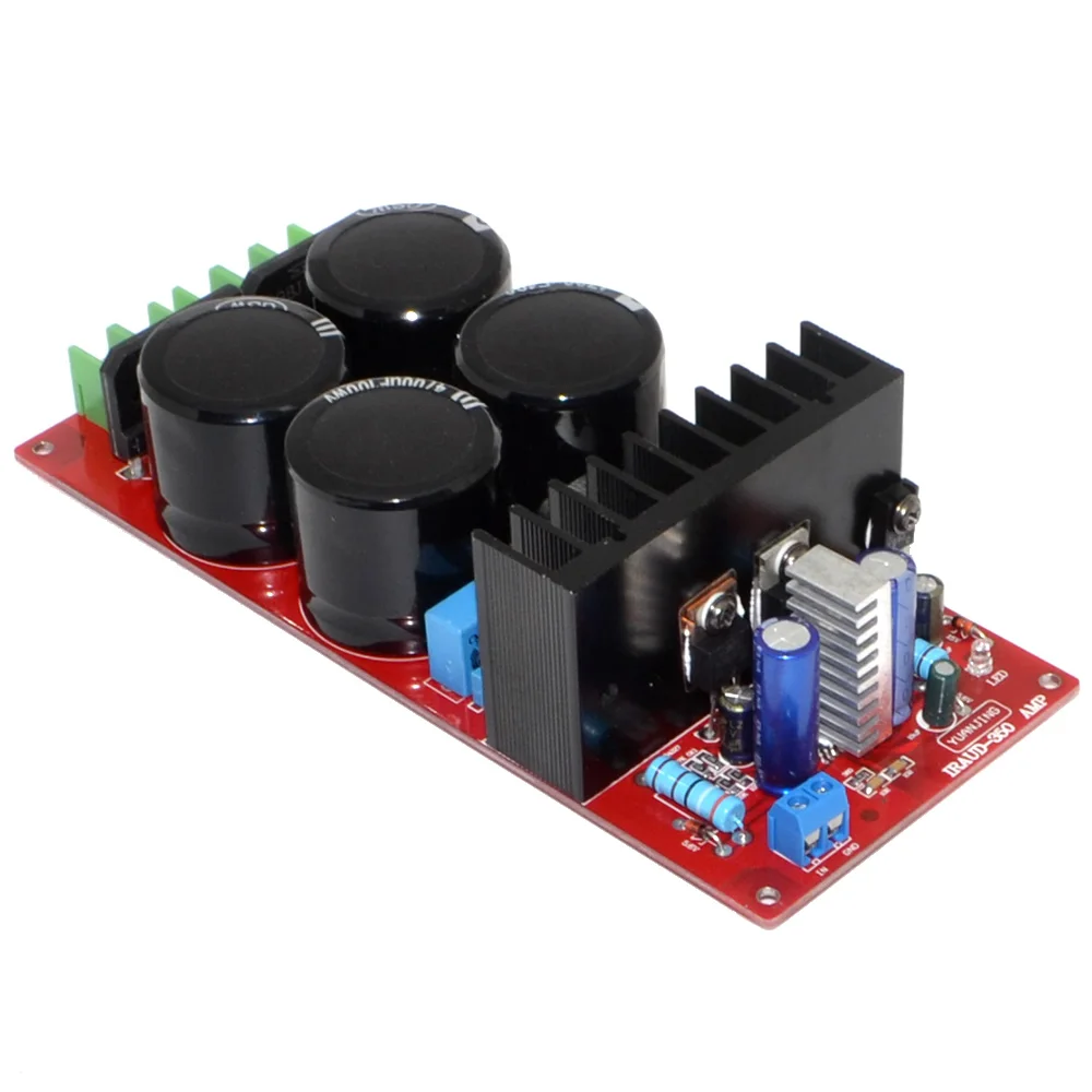 Amplifer Board IRS2092 Класс D 350 Вт/8Ohm усилитель с двойной защитой выпрямителя 12003206