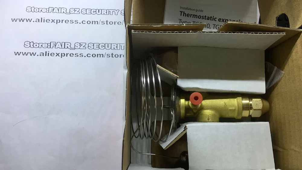 DANFOSS термостатический расширительный клапан тгес 067N6154 7.5TR 26KW R404A/R507