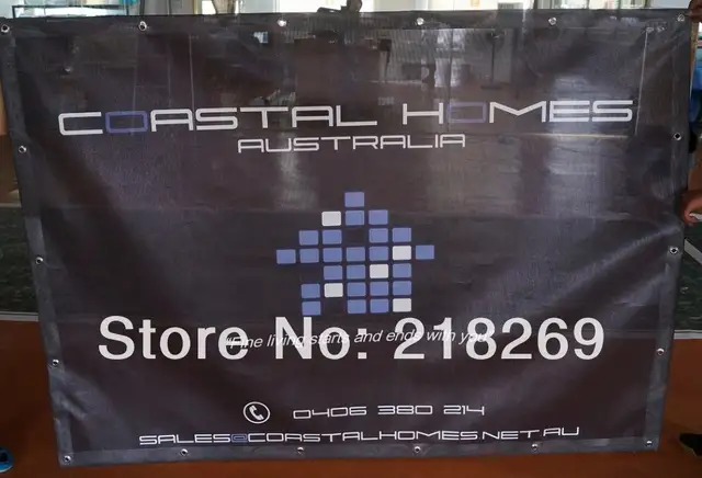 Customized Outdoor Full Color Printing Pvc Mesh Banner Outside