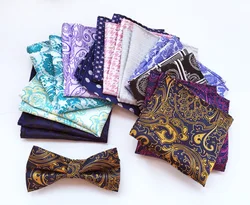 Mouchoir de poche en cachemire pour homme, serviette classique, carré, 2018 soie, costume à motif à la mode 