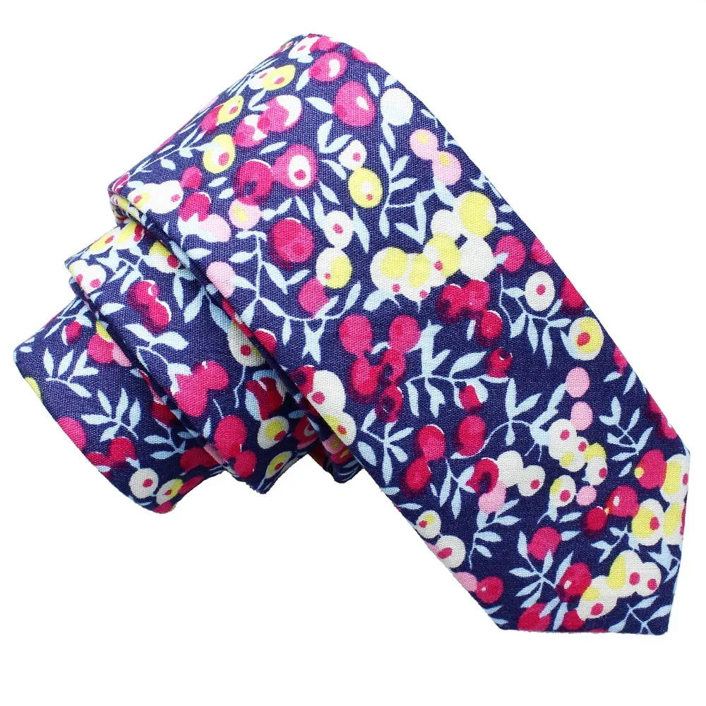 Узкие 2 дюймов цветочный галстук для Для мужчин Мода Цветок Галстук вечерние свадебные рубашка нежный Для мужчин шеи галстук приходит с
