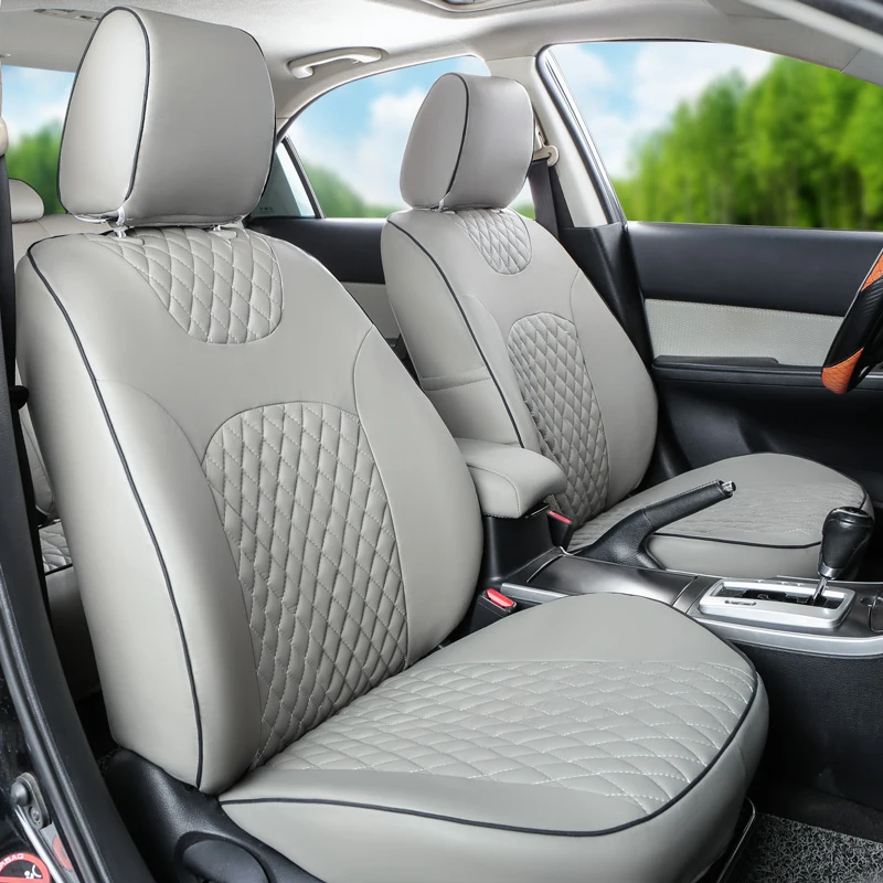 Us 299 88 49 Off Cartailor Seat Covers Custom For Chrysler Pt Cruiser Car Accessories Deluxe Leatherette Car Seat Cover Set Black Seat Cushions In