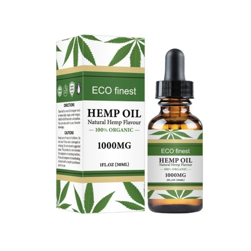 

Natural Organic Hemp Essence Oil Body Pain Relief De-Stress Reduce Anxiety Balance Hormone Improve Sleep Skin Regeneration