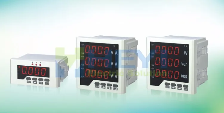 digital meter ampere voltage frequency combined meter