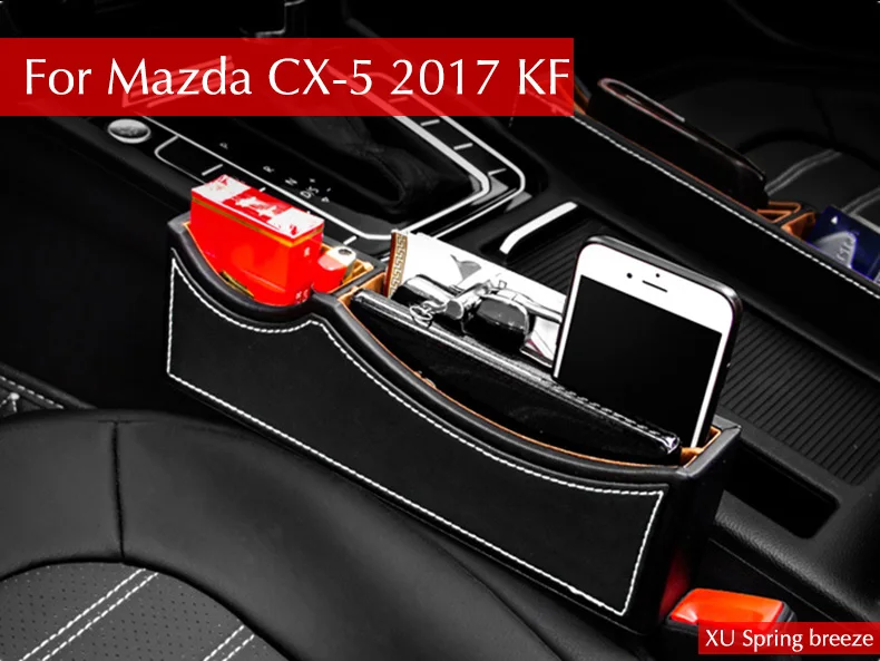 

For Mazda CX-5 CX5 2015 2016 2017 2018 Car Seat Slit Gap Pocket Storage Glove Box Slot Box Interior Decoration Car-styling