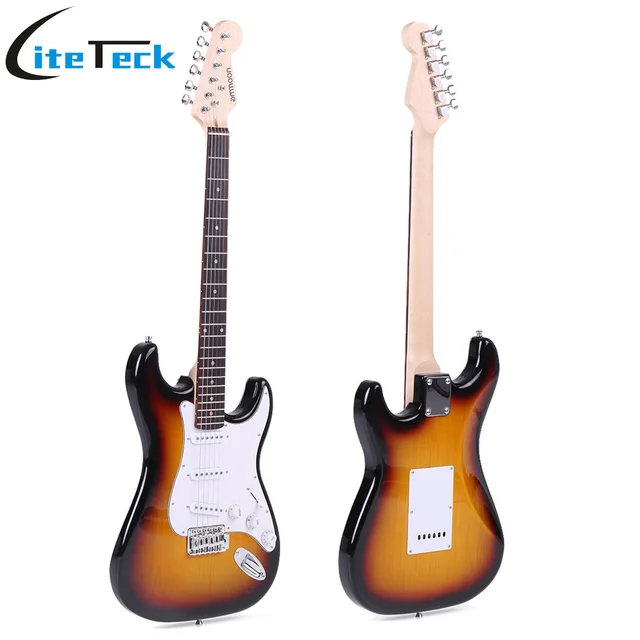 Ammoon pleine taille électrique guitare ensemble avec joyo