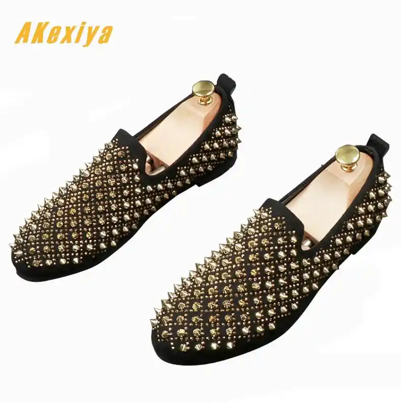 studded oxford shoes