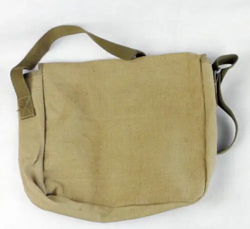 Chinese Army Military Surplus Canvas Messenger bag 