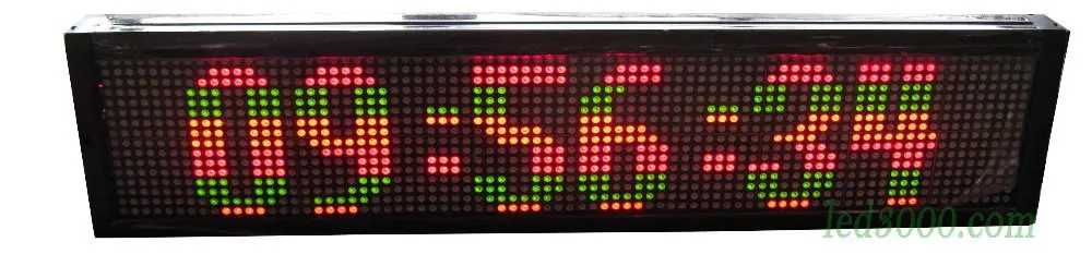 Светодиодный движущийся текстовый дисплей, светодиодная панель, СВЕТОДИОДНЫЙ знак, внутренний светодиодный дисплей(HI16-80P7.62RG