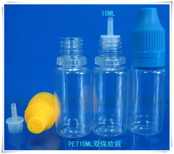 

bottle promotion 10ml bottle with tip and cap 300pcs/lot child &tamper proof high quality