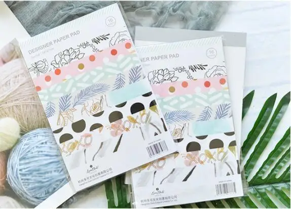

Foil Cardstock Vellum Paper Craft Paper Pad for Scrapbooking Happy Planner/Card Making/Journaling Project/Home Deco