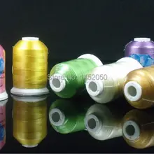 Бренд Simthread популярная 112 цветов полиэфирная нить для машинной вышивки+ 10 пластиковых бобин типа А в подарок+ DHL