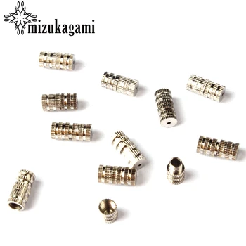 

4*8mm Necklace Clasp Copper Screw Clasps Necklace Bracelet Findings Cylinder 50PCS DIY Jewelry Accessories Free Shipping