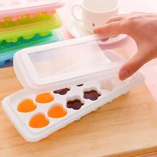 SrDcMbk 12 Сетка ледяное сердце форма кубик конфитюр Шоколад фруктовый торт Diy форма для литья пудинг кухонный прибор замораживание бар полость куб