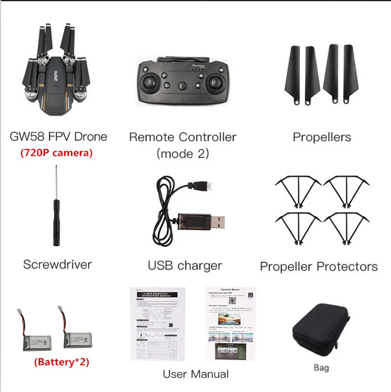 Складной селфи Дрон 480 P 720 P HD Камера Wi-Fi FPV XS809 Модернизированный RC Quadcopter вертолет мини Радиоуправляемый Дрон с сумкой vs JD20S - Цвет: WIFI 720P 2 Battery