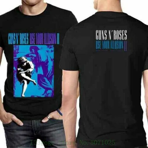 

Guns & Roses Use Your Illusion Ii Rare Cotton T Shirt New Men's Tshirt Printed T Shirt Men Cotton Couple New Style