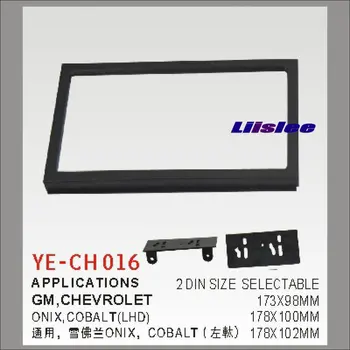 

For Chevrolet ONIX COBALT (LHD) Aftermarket Radio Dash Board Kit 2 DIN ABS Plastic Fascias Car Audio Panel Frame Fascia