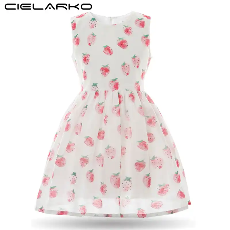 strawberry baby frocks