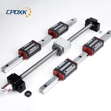 end machined linear motion BallScrew SFU1204-L300mm Single Ballnut+BKBF10 +nut housing+coupling+hgh20-300mmlinear guide For CNC tbi 1605 c7 600mm ballscrew with sci1605 without flange ball nut end machined for cnc diy kit sci