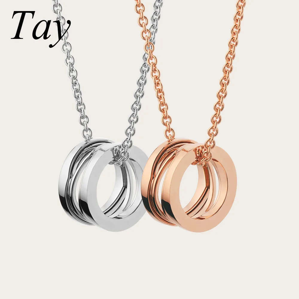 

Tay Bulgaria necklace jewelry The New 1:1 Original s925 sterling Fashion trend silver female models couple Free shipping Zircon
