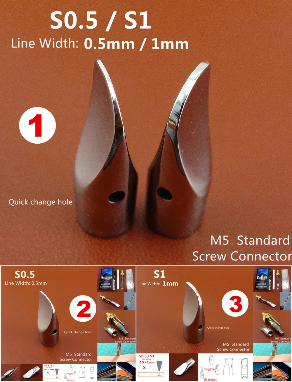 3kinds S Type Leather Craft Electric Edging Creasing Machine Press Line Replaceable Mini Head Tip Tool - Edger Groover Skiver | Дом и сад