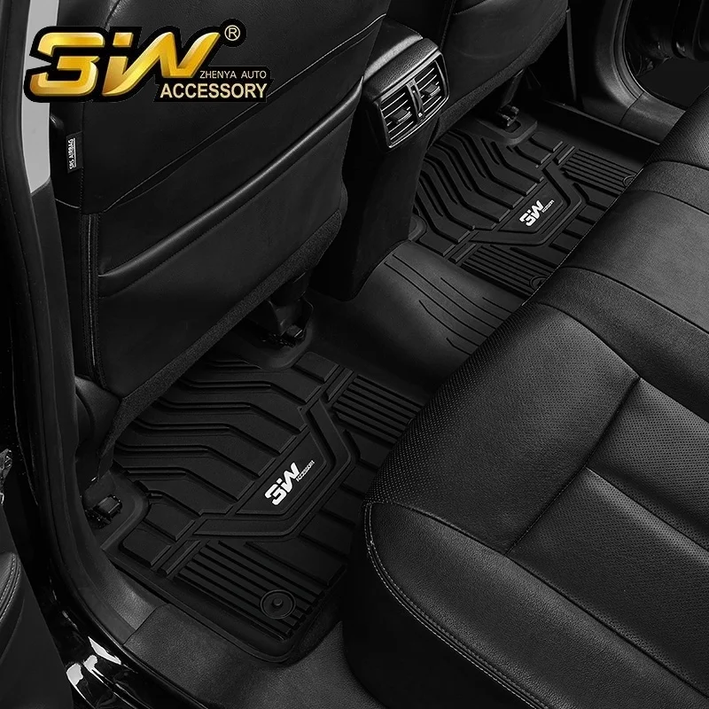 

Car floor mats For QASHQAI with 3w Customized Special tpe mat,black
