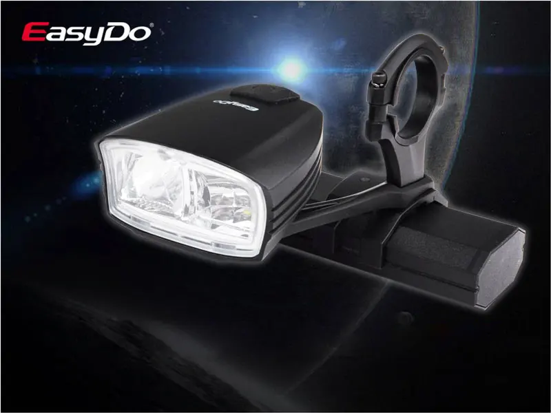 Flash Deal New EasyDo Intelligent Bicycle Headlight with High/ Low Beam Switch MTB Road Bike USB Rechargeable Front Lamp Cycling Head Light 0