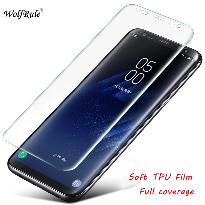 

2pcs Full Cover Screen Protector Film For Samsung Galaxy S9 Plus Soft TPU Film For Samsung S9 Plus Anti Burst Soft Film G9650