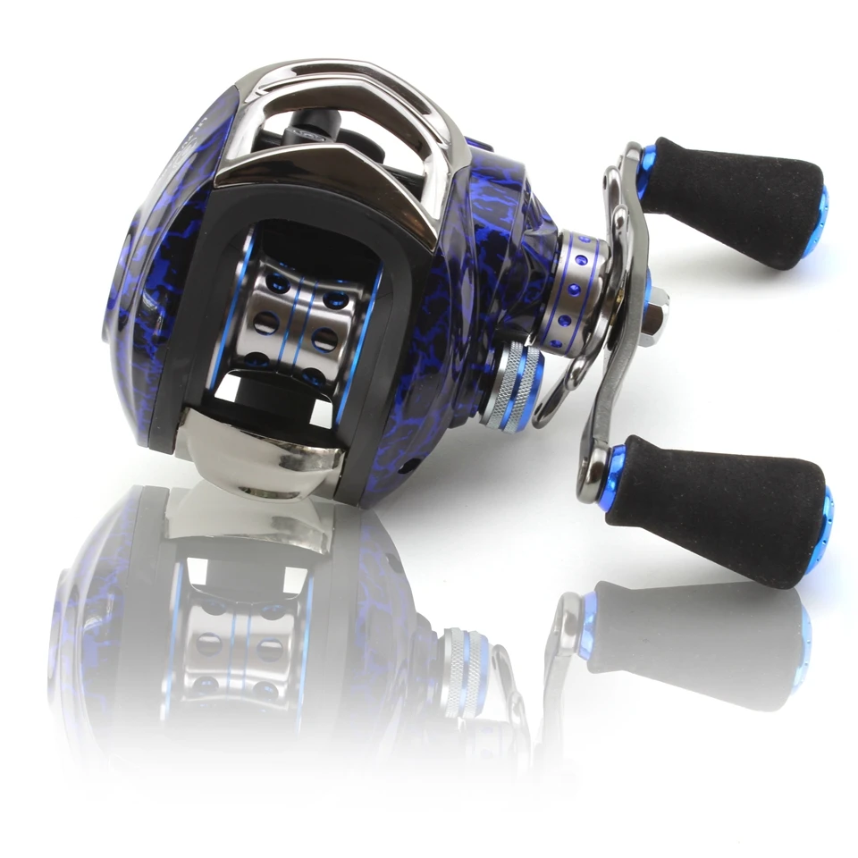 

High Quality Reel 13+1 Ball Bearings Fishing Gear Water Drop Wheel Right/Left Hand Bait Casting Fishing Reel Lure Reel