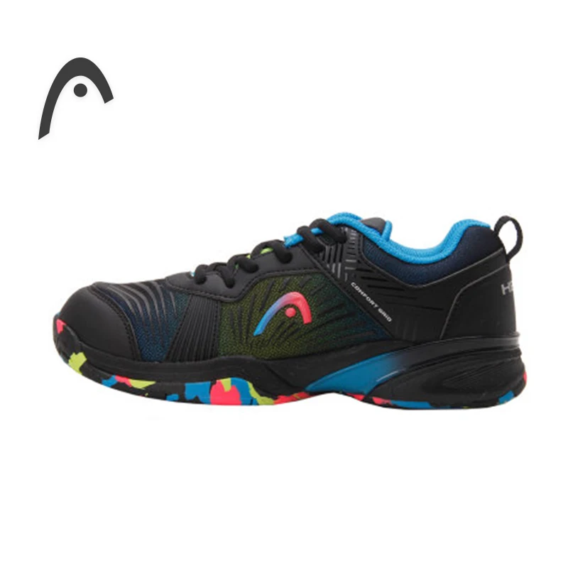

HEAD Kid's Tennis Shoes Original Camouflage PU Damping Professional Tennis Sneakers For Boy For Girl Zapatillas Para Tenis