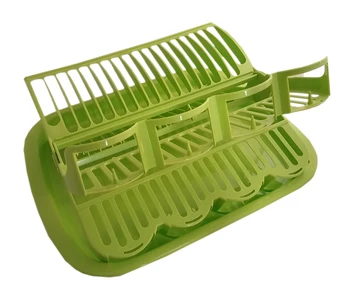 

BG Spazio-Draining green plastic with tray