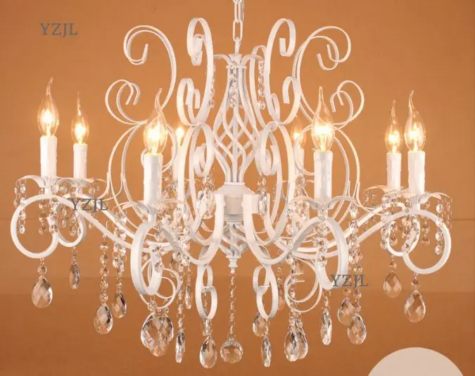 

White chandelier lighting crystal modern lighting chandelier indoor living room dining room lighting crystal chandelier