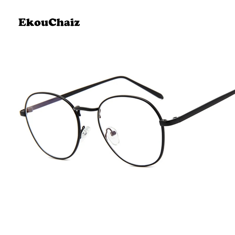 EkouChaiz Trend Design Style Glasses Frame Without Degree Fashionable