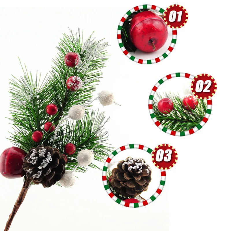 Christmas-Tree-Hanging-Decor-Ornaments-Pine-Cone-Red-Fruit-Christmas-Cuttings-Ornament-For-New-Year-Xmas-Decoration-Supplies-MR0120 (2)