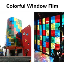 SUNICE 78,7" X 17,72" много цветов оконная пленка декор в строительном оконном стекле контроль тепла наклейка клейкие наклейки Лидер продаж