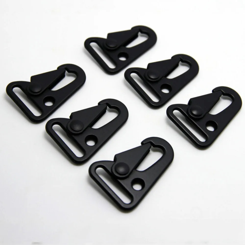 4pcs Black HK Sling Clips Quick Release Tactical Accessory QD Buckle