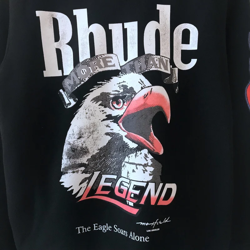 rhude eagle hoodie