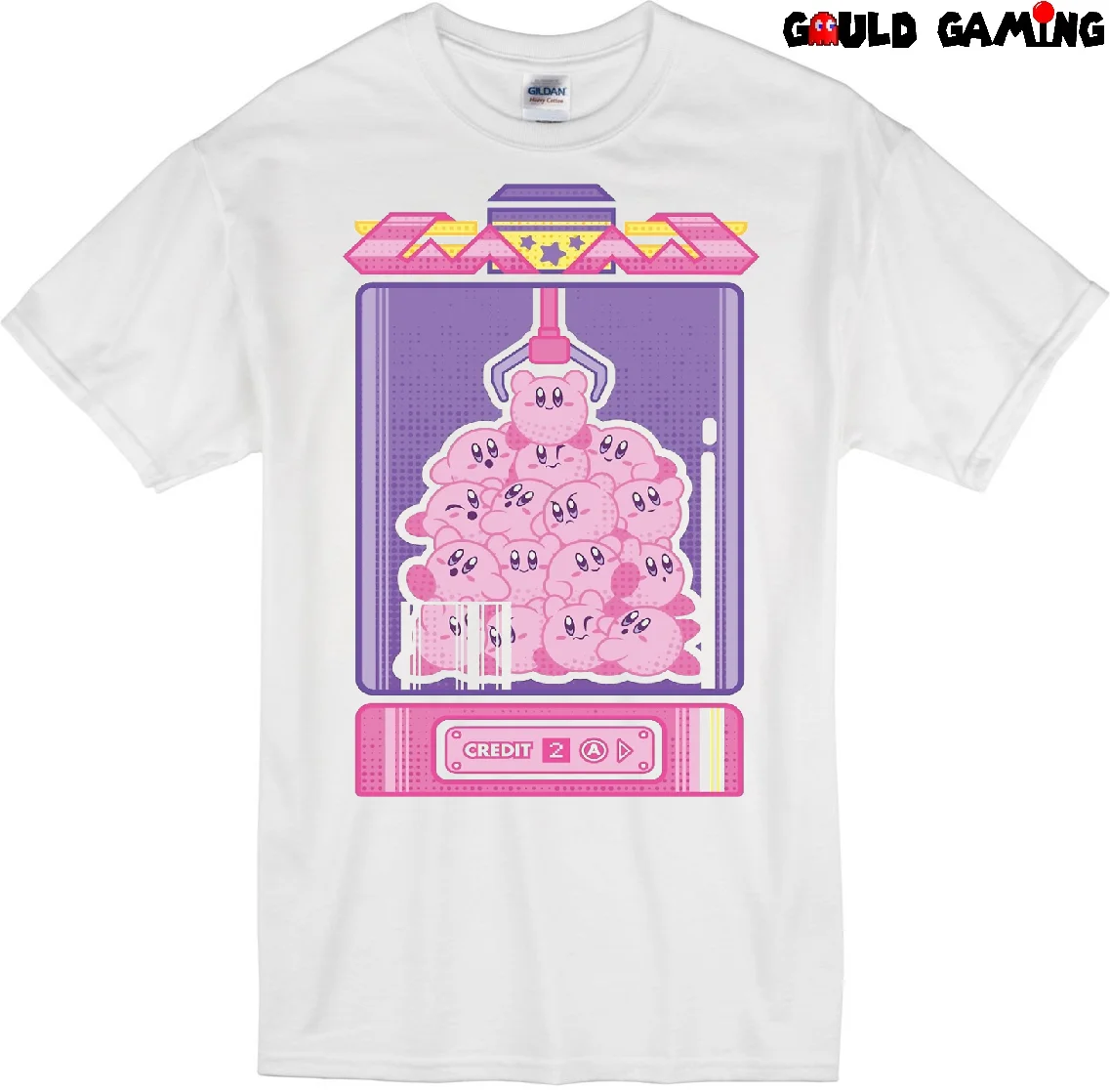 

Kirby Crane Game T-Shirt Unisex Adult Sizes Crystal Shards Mario Party New