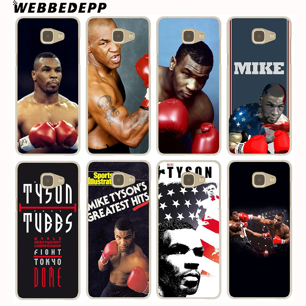 WEBBEDEPP Mike Tyson Pro Boxing Stern Hard Case für Galaxy A3 A5 2015 2016