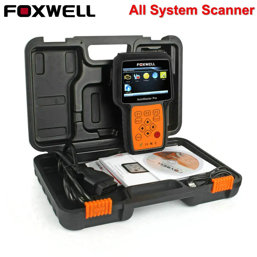 БД автомобиля диагностический инструмент Foxwell NT624 Pro полный системы двигателя