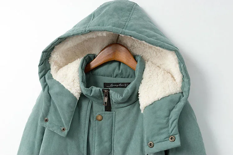 Quente com Capuz Cabolsas de Inverno Senhoras de Alta Novo Inverno Jaquetas Femininas Cabolsa Simples Parkas Qualidade Biológica-para Baixo 2020 7 Moda Feminina