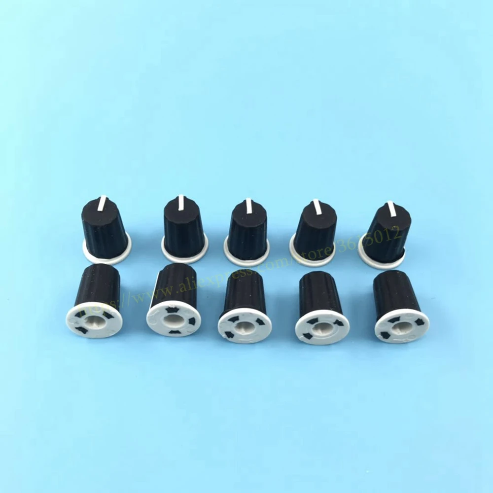 

10X Replace Knob Cap For Pioneer DJM800 900 2000 NXS,Black EQ Rotary Knob - DAA1176 DAA1305 BLACK