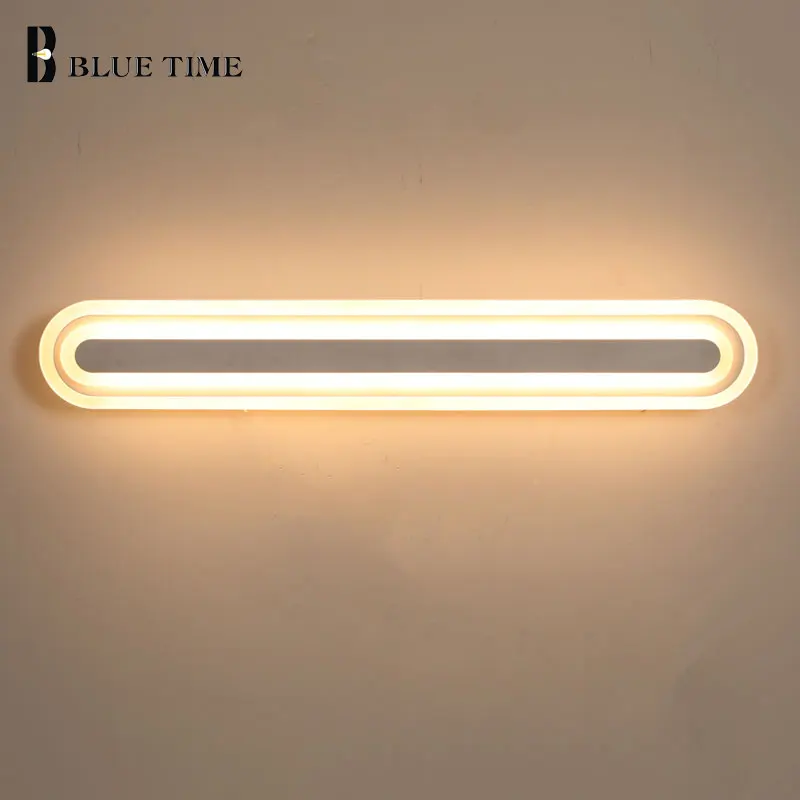 40 60 80CM New Acrylic Modern LED Wall Light AC110V 220V Led Sconce Wall Lamp For Bedroom Bathroom Mirror Front Light Wandlamp 40 60 80CM New Acrylic Modern LED Wall Light AC110V 220V Led Sconce Wall Lamp For Bedroom Bathroom Mirror Front Light Wandlamp