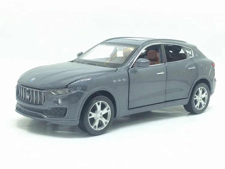 1:32 Maserati Levante SUV сплав Игрушечная модель транспортных средств с откатной спинкой шесть открытых дверей детская Подарочная Коллекция