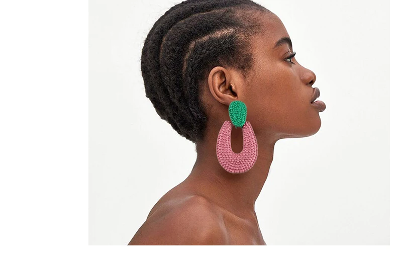 AYAYOO Fashion Earrings For Women 2018 Statement Handmade Za Brincos Fringe Earrings Bohemian Summer Earings Fashion Jewelry  (5)