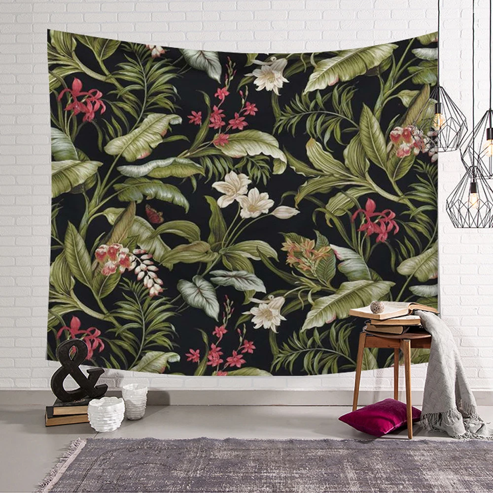 DHD Scenery Print Tapestry Wall Hanging Tapestry Elegant Wall Tapestry