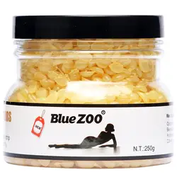 BlueZOO менее болезненный г/пакет 250 твердый воск Бобы без полос горячая пленка воск гранул воск бикини удаление волос Bean для удаления волос на