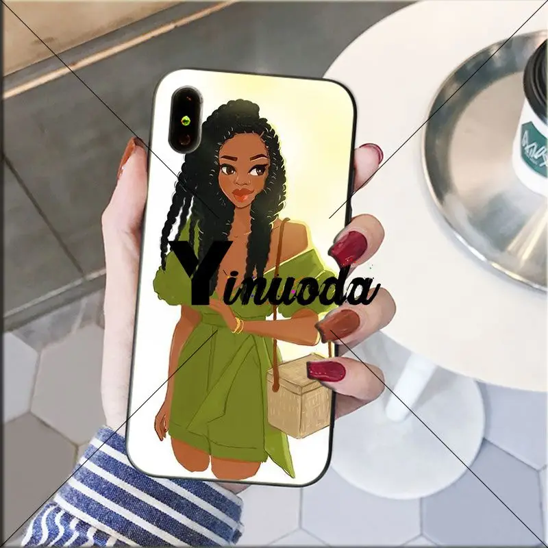 African personality girl