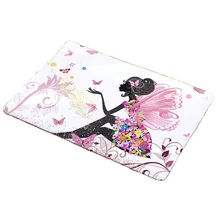 CAMMITEVER 40x60 см 50x80 бабочка Gilr печатных ковры, коврики скольжению коврики для кафе гостиная спальня